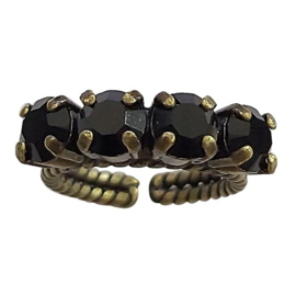 Ring black, Colour Snake Konplott