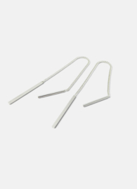 Oorhangers ketting zilver, Studio MHL