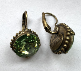 Oorhangers groen strass, Dimitriadis