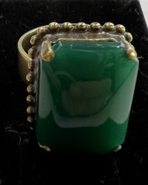 Ring groen rechthoek, Dimitriadis