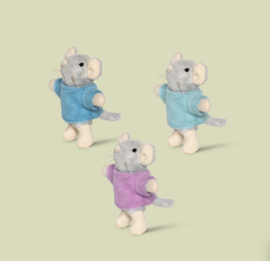 Knuffel muis, De drieling, Het Muizenhuis