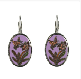 Oorhangers roze/lila, Urban Hippies