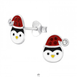 Oorstekers kerst pinguïn