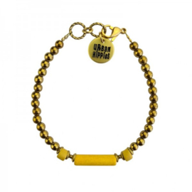 Cleo Bracelet Yellow, Urban Hippies