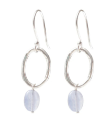 Oorhangers, Blauwe Agaat, a Beautiful Story