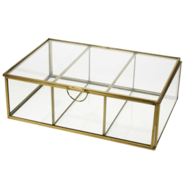 Sieraden/opbergbox 3vaks, Meander