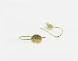 Classic Earrings Studio MHL,  gold plated