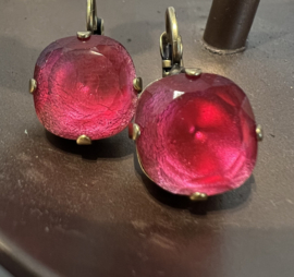 Oorhangers rood/roze, Dimitriadis