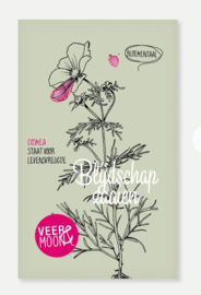 Zaden zakje, ‘Blijdschap zaaien’,  Veer &Moon