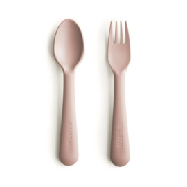Mushie, Fork and Spoon, Blush