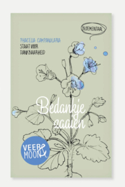 Zaden zakje, ‘Bedankje zaaien’, Veer & Moon