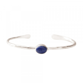 Armband Moonlight Lapis Lazuli, verzilverd, a Beautiful Story