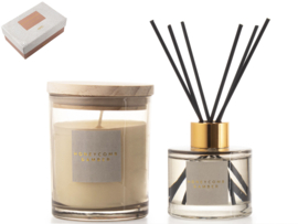 Reed diffuser & Fragrance candle, Gusta