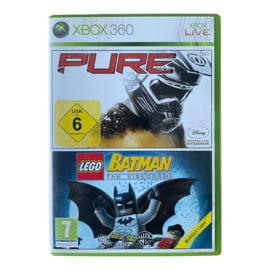 Double Pack Pure + Lego Batman The Video Game (XBOX 360) (TWEEDEHANDS)