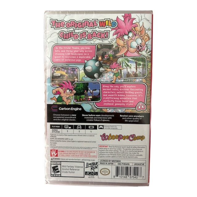 Tomba! Special Edition (LRG #245) (SWITCH) (NIEUW)