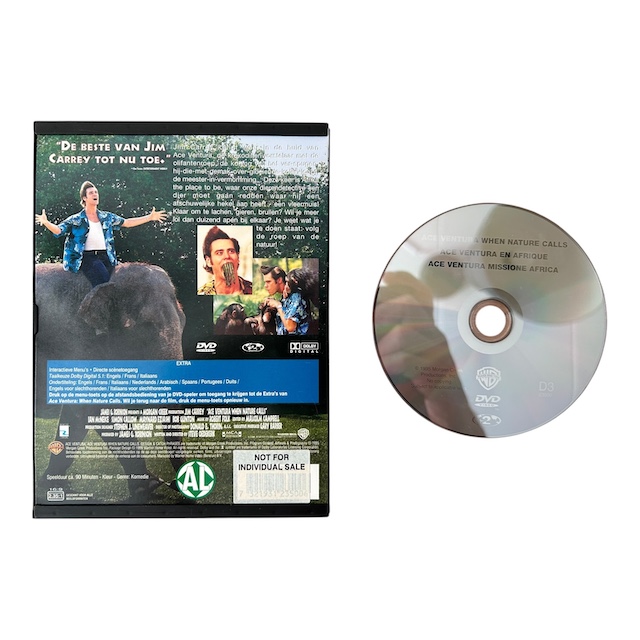 Ace Ventura When Nature Calls (DVD) (TWEEDEHANDS)
