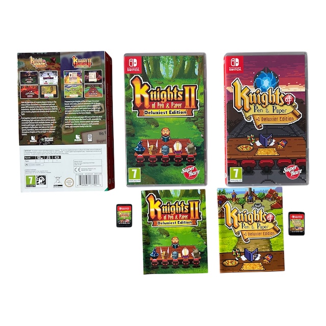 Knights Of Pen And Paper Double Pack (SRG #11/#12) (SWITCH) (TWEEDEHANDS)