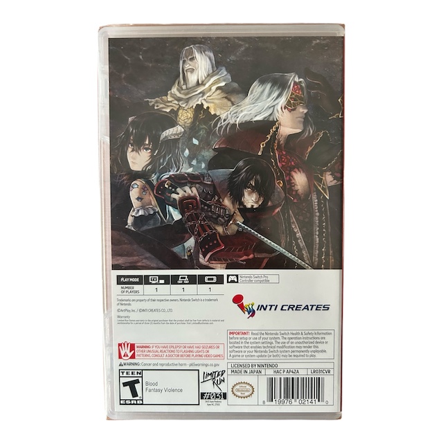 Bloodstained: Curse Of The Moon  (LRG #031) (SWITCH) (NIEUW)