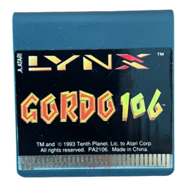 Gordo 106 (Losse Cassette) (Atari Lynx) (TWEEDEHANDS)