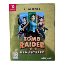 Tomb Raider I-II-III Remastered Deluxe Edition (GAME SEALED) (SWITCH)