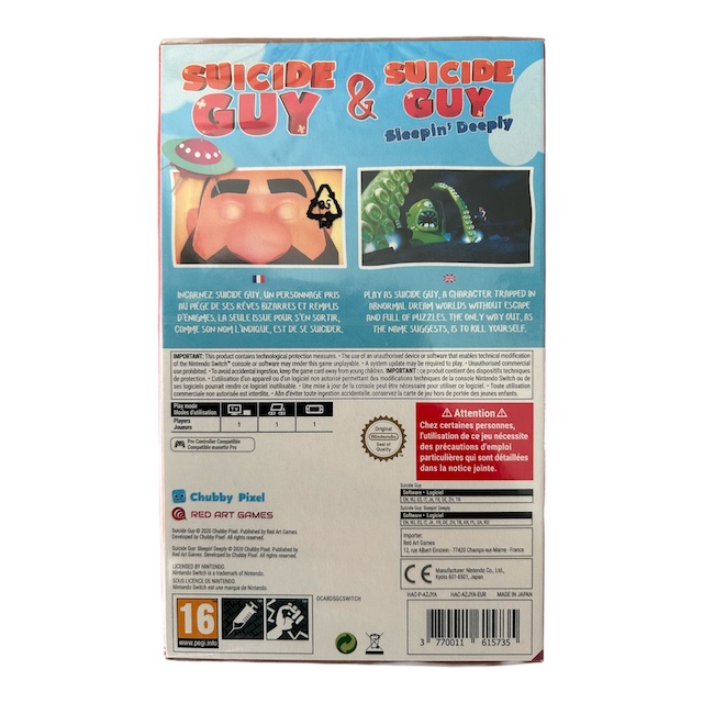 Suicide Guy Collection (RAG) (SLIPCOVER) (SWITCH) (NIEUW)