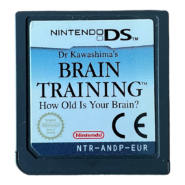 Dr. Kawashima's Brain Training: Hoe Oud Is Jouw Brein? - EUR (losse Cassette) (DS) (TWEEDEHANDS)