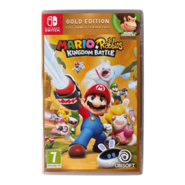 Mario + Rabbids Kingdom Battle (GOLD EDITION COVER) (SWITCH) (TWEEDEHANDS)