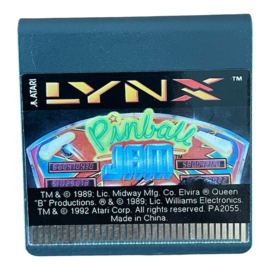 Pinball Jam (Losse Cassette) (Atari Lynx) (TWEEDEHANDS)