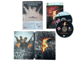 Resident Evil 5 Steelbook (XBOX 360) (TWEEDEHANDS)