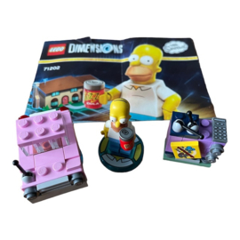 Simpsons Homer - LEGO Dimensions Level Pack 71202 (TWEEDEHANDS)