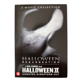 Halloween 2 Movie Collection (Halloween Reurrection, Halloween II Unrated Directors Cut) (DVD) (TWEEDEHANDS)