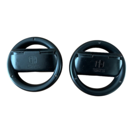 Nintendo Switch Set Stuurtjes Zwart (SWITCH) (TWEEDEHANDS)