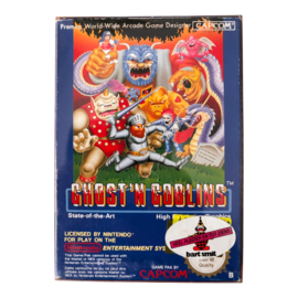Ghost'N Goblins - EEC (CIB) (PAL B) (NINTENDO NES)