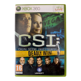 CSI: Crime Scene Investigation: Deadly Intent (XBOX 360) (TWEEDEHANDS)