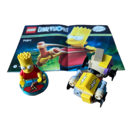 Bart Simpson - LEGO Dimensions 71211  Fun Pack (TWEEDEHANDS)