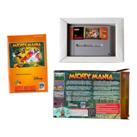 Mickey Mania - EUR (CIB) (DISNEY) (NINTENDO SNES)