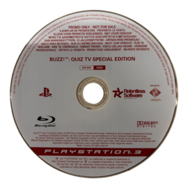 Buzz Quiz TV Special Edition (PROMO CD) (PS3) (TWEEDEHANDS)