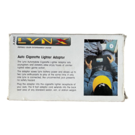 Atari Lynx Auto Cigarette Lighter Adapter (BOXED) (TWEEDEHANDS)