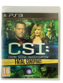 CSI Crime Scene Investigation Fatal Conspiracy (PS3) (TWEEDEHANDS)