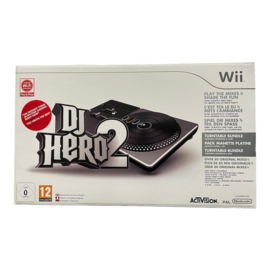 DJ Hero 2 + Draaitafel (Game Sealed) (NINTENDO WII) (TWEEDEHANDS)