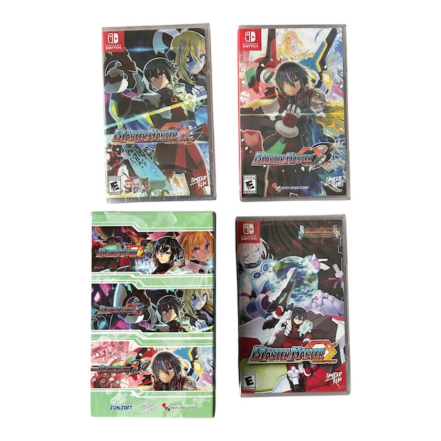 Blaster Master Zero Trilogy + Slipcover (Blaster Master Zero + Blaster Master Zero 2 + Blaster Master Zero 3) (LRG) (SWITCH)(NIEUW)