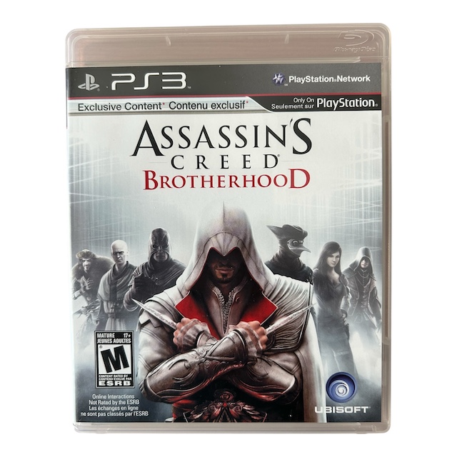 Assassin's Creed Brotherhood (USA) (COVER2) (PS3) (TWEEDEHANDS)