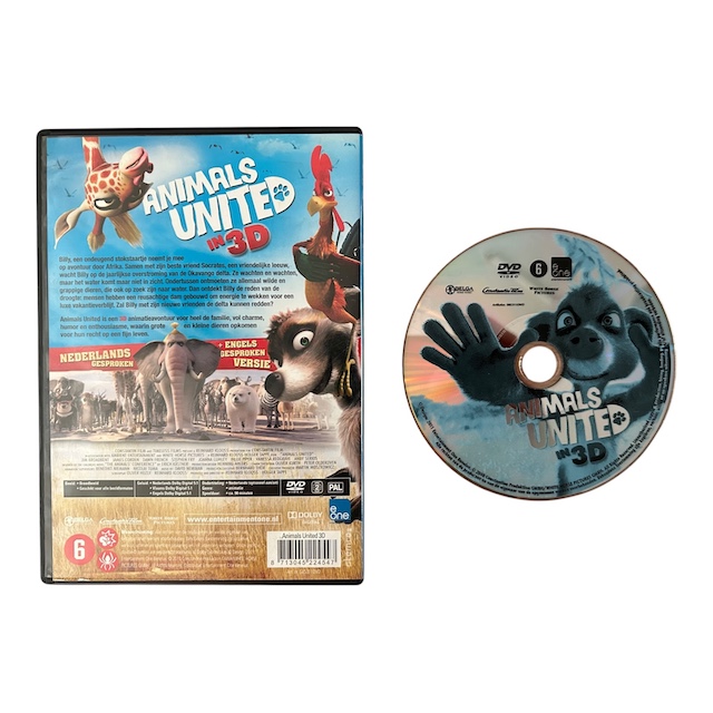 Animals United In 3D (DVD) (TWEEDEHANDS)