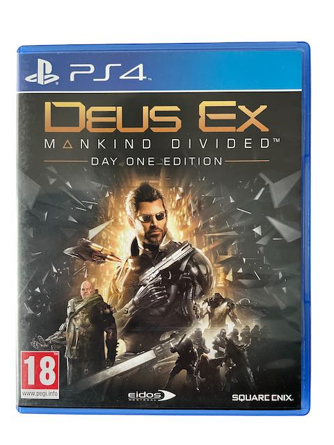 Deus Ex Mankind Divided (Day One Edition Cover) (COVER2) (PS4) (TWEEDEHANDS)