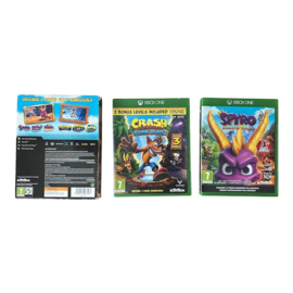 Spyro Reignited Trilogy + Crash Bandicoot N Sane Trilogy Game Bundle (XBOX ONE) (TWEEDEHANDS)
