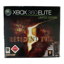 Xbox 360 Elite Resident Evil 5 Limited Edition Black (BOXED) (XBOX 360) (TWEEDEHANDS)