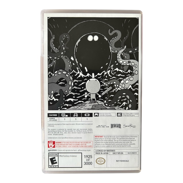 Minit Special Reserve + Cloth Map (SRG) (SWITCH) (TWEEDEHANDS)