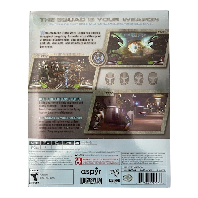Star Wars: Republic Commando Collector's Edition (LRG #103) (SWITCH) (NIEUW)