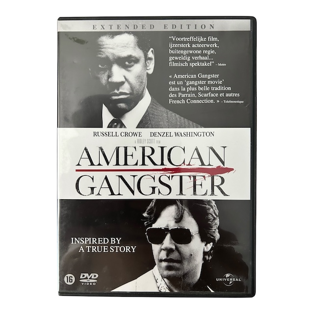 American Gangster Extended Edition (grijze 16) (DVD) (TWEEDEHANDS)