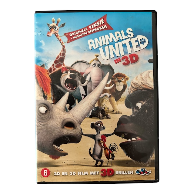 Animals United In 3D (DVD) (TWEEDEHANDS)